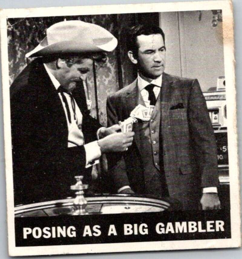 1966 Get Smart #63 Posing As A Big Gambler V78753 Image 1