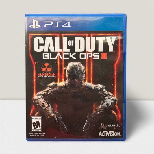 PS4 Activision Call of Duty Black Ops 3 Video Game - Tested No Issues Image 1