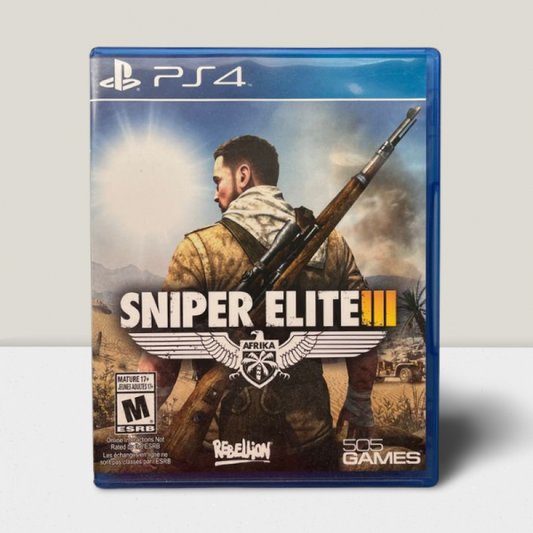 PS4 Rebellion 505 Games Sniper Elite 3 Video Game - Tested No Issues Image 1