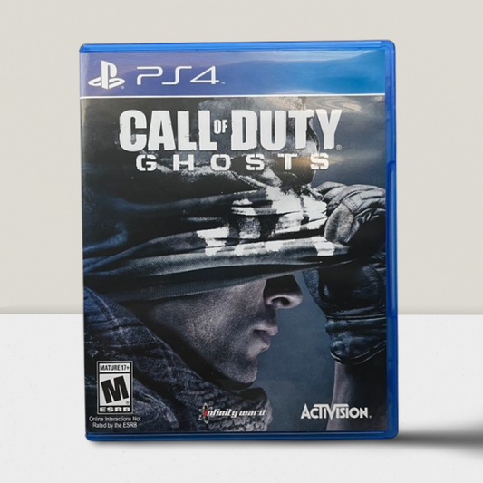 PS4 Activision Call of Duty Ghosts Video Game - Tested No Issues Image 1