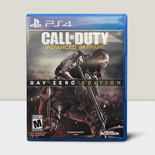 PS4 Activision Call of Duty Advanced Warfare Day Zero Video Game - Tested No Issues Image 1