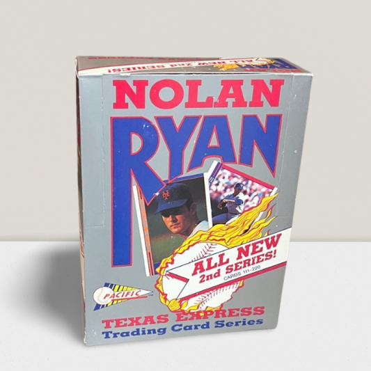 1992 Pacific Nolan Ryan Texas Express Series 2 Baseball Hobby Wax Box Image 1