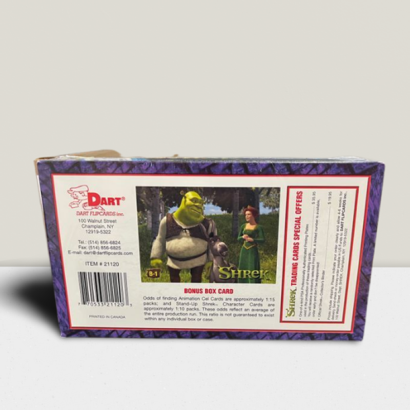 1991 Dart Shrek Series 1 Hobby Sealed Box - 30 Packs Box - **SUPER RARE!!** Image 2