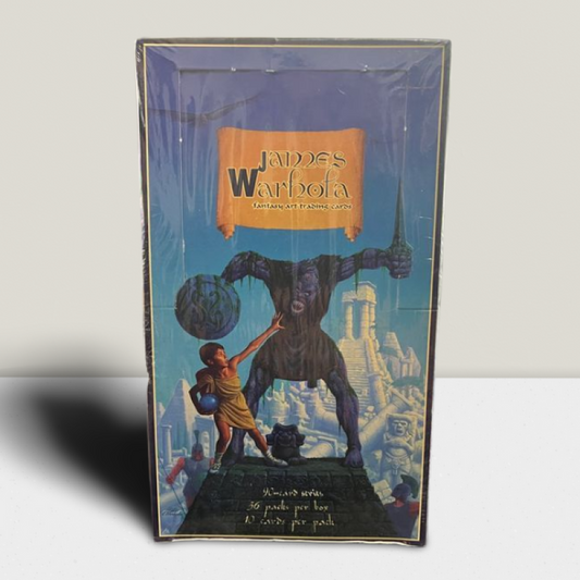 1995 Fantasy James Warhola Trading Cards Hobby Sealed Box - 36 Packs Box Image 1