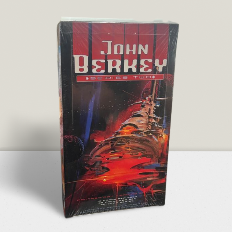 1996 Fantasy John Berkey Series 2 Trading Cards Hobby Sealed Box - 36 Packs Box Image 1