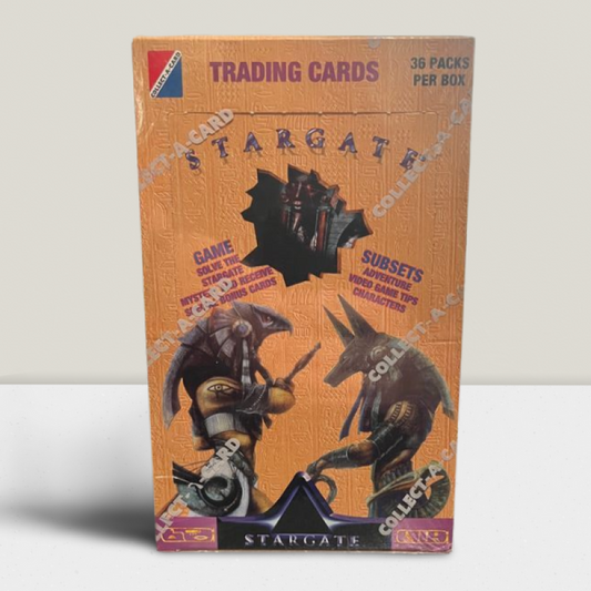1994 Stargate Collect-A-Card Trading Cards Hobby Sealed Box - 36 Packs Box Image 1