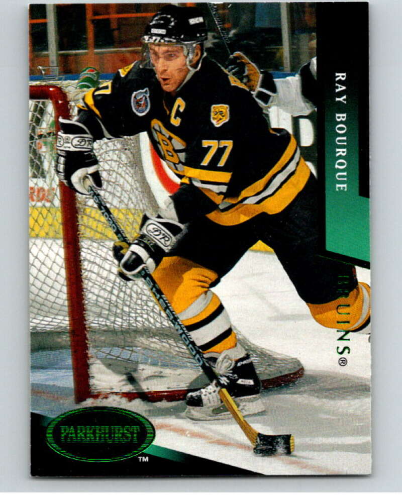 1993-94 Parkhurst Emerald Ice #14 Ray Bourque Boston Bruins V78757 Image 1