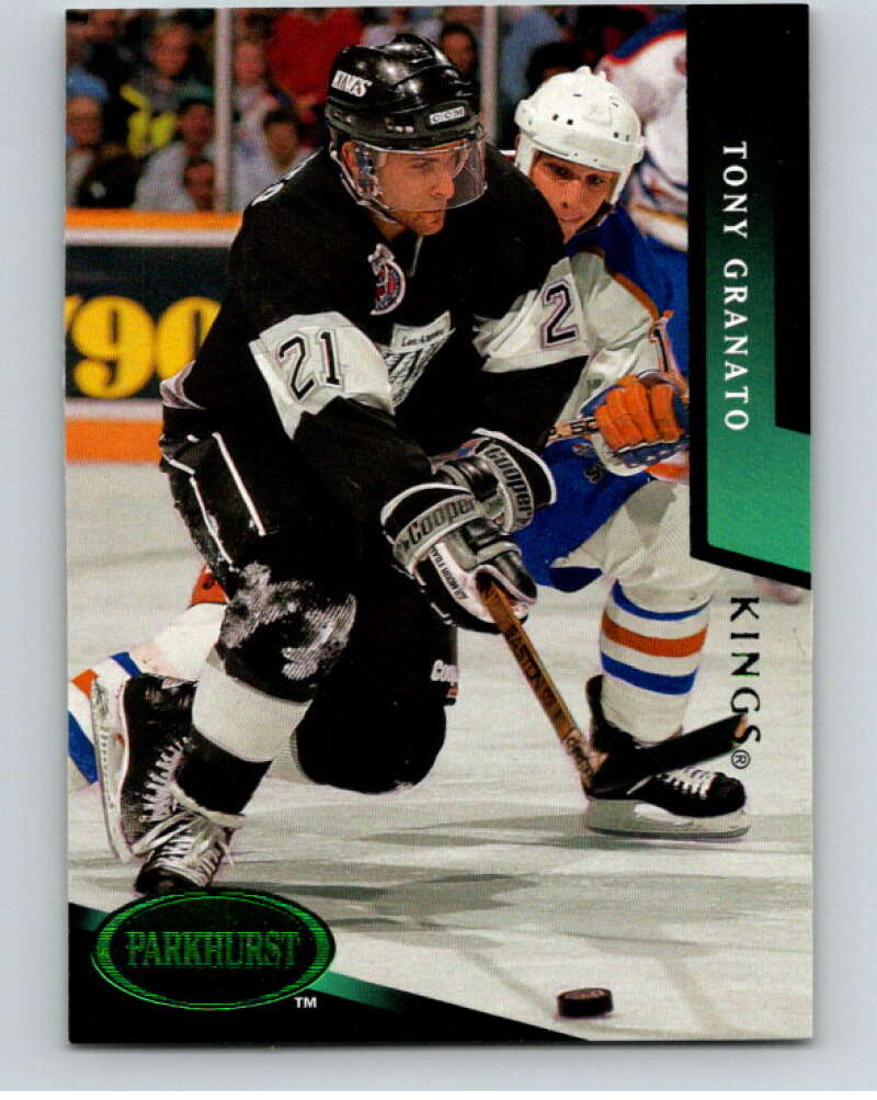 1993-94 Parkhurst Emerald Ice #93 Tony Granato Los Angeles Kings V78760 Image 1