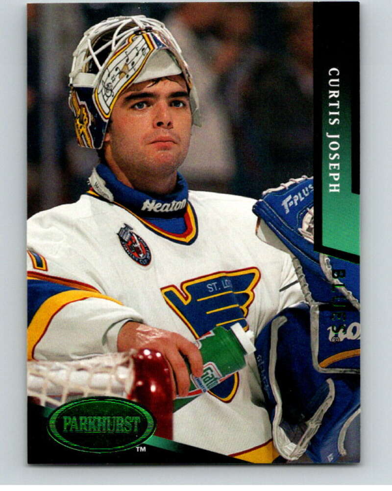 1993-94 Parkhurst Emerald Ice #175 Curtis Joseph St. Louis Blues V78772 Image 1