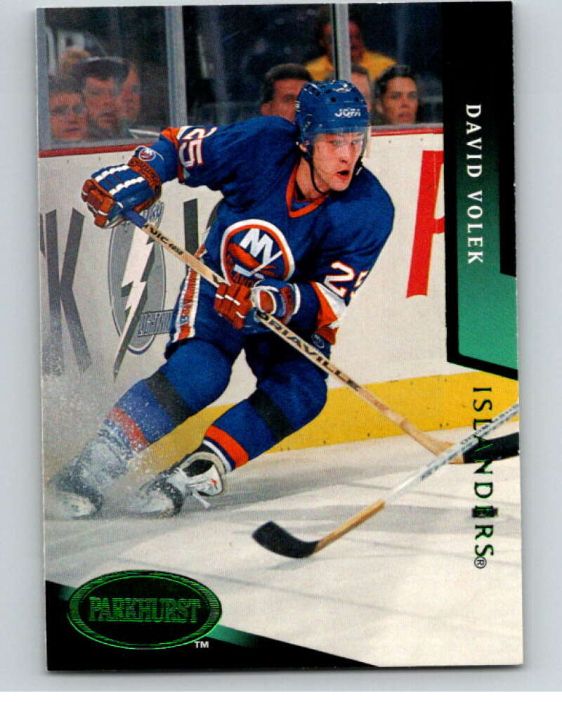 1993-94 Parkhurst Emerald Ice #395 David Volek New York Islanders V78794 Image 1