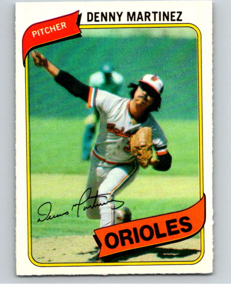 1980 O-Pee-Chee #2 Dennis Martinez Baltimore Orioles V78809 Image 1