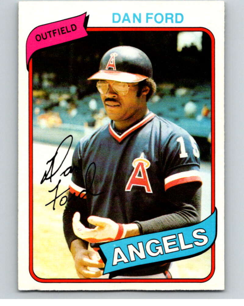 1980 O-Pee-Chee #7 Dan Ford California Angels V78821 Image 1