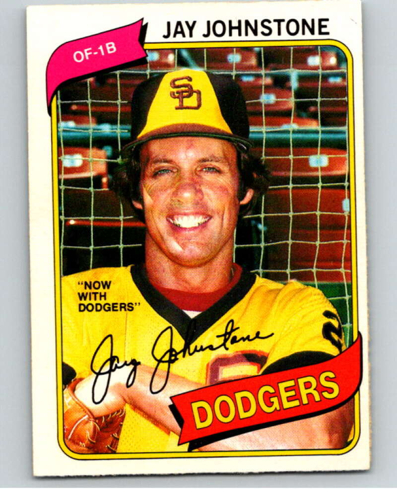 1980 O-Pee-Chee #15 Jay Johnstone Dodgers/Padres V78840 Image 1