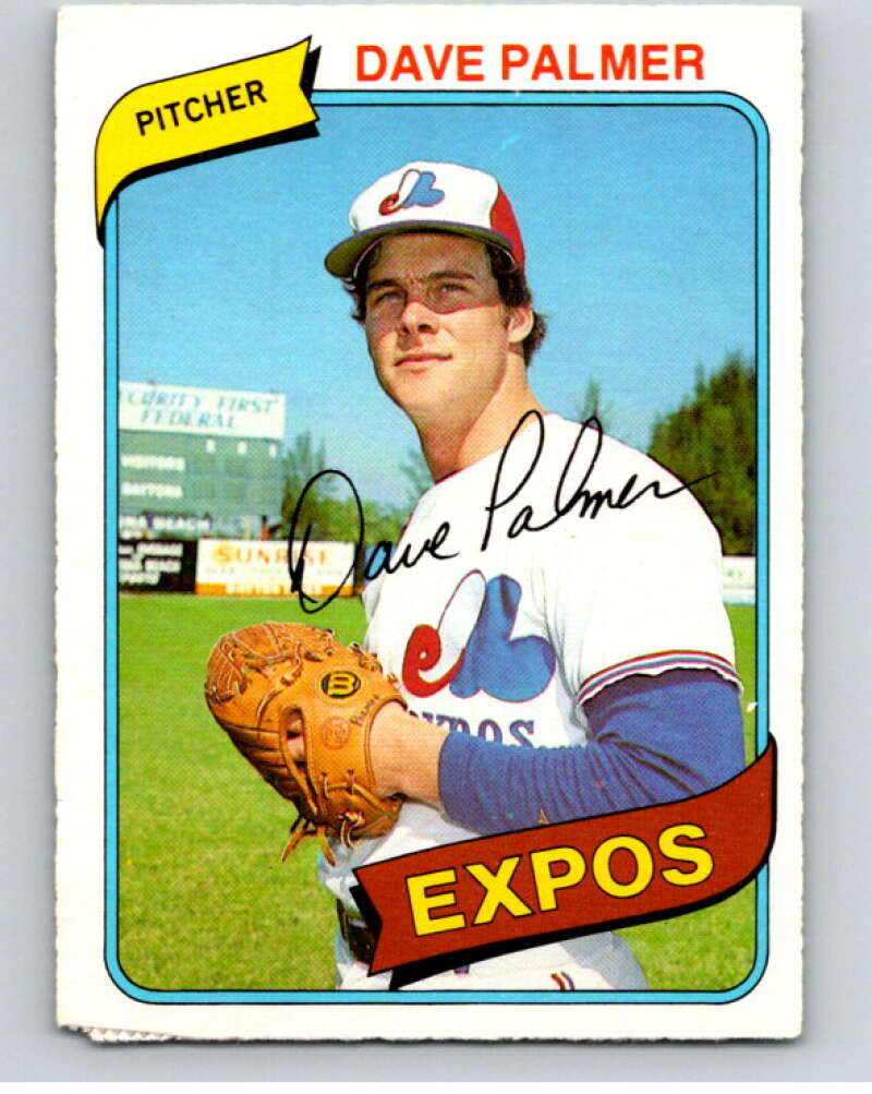 1980 O-Pee-Chee #21 David Palmer Montreal Expos V78870 Image 1