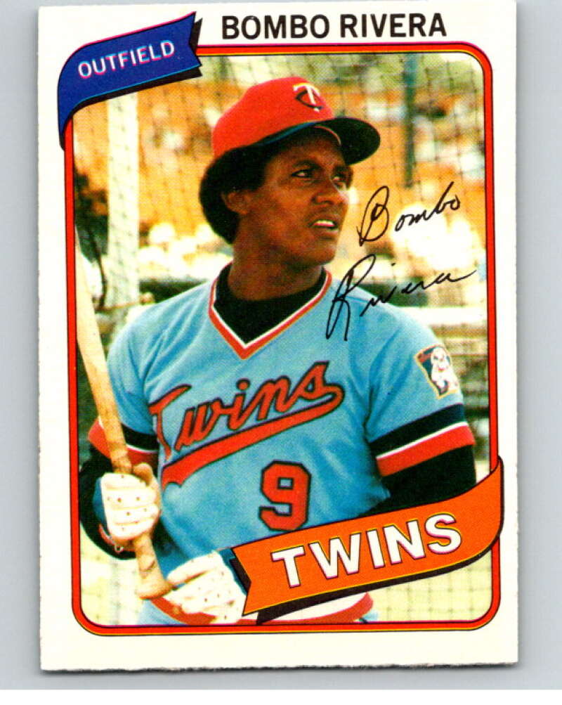 1980 O-Pee-Chee #22 Bombo Rivera Minnesota Twins V78873 Image 1