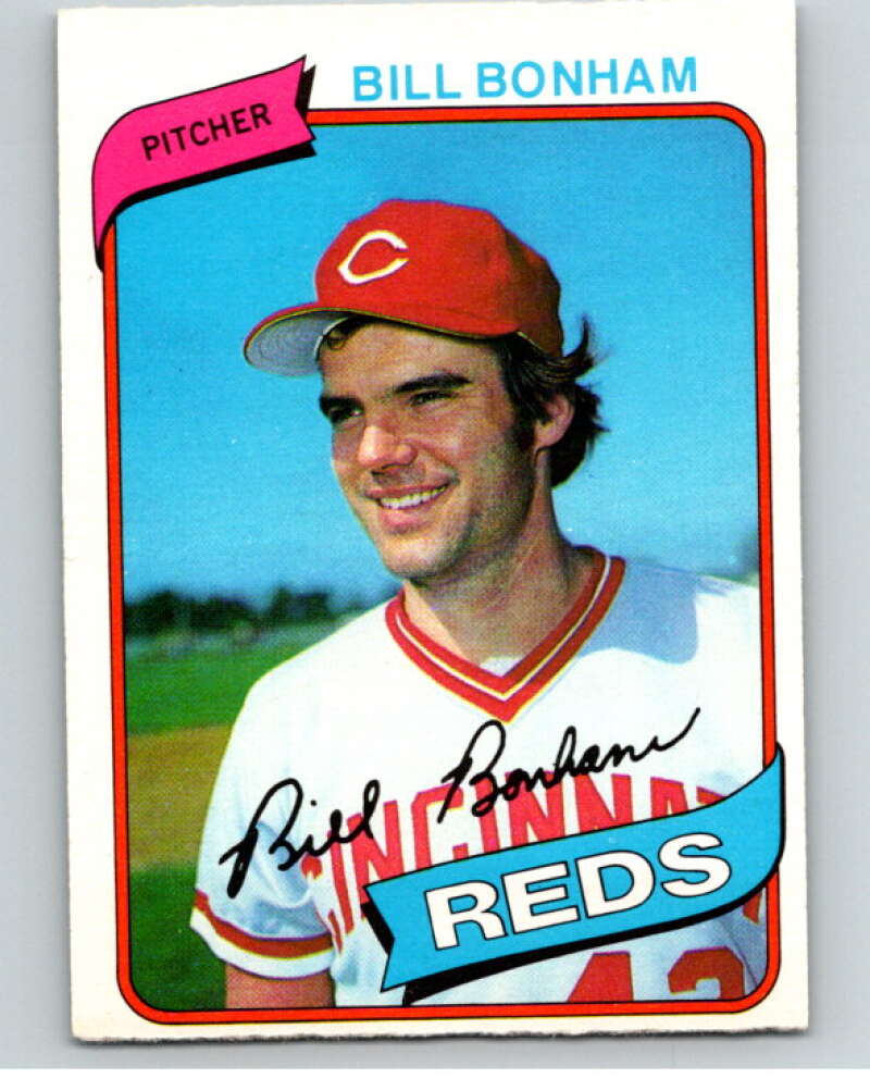 1980 O-Pee-Chee #26 Bill Bonham Cincinnati Reds V78887 Image 1
