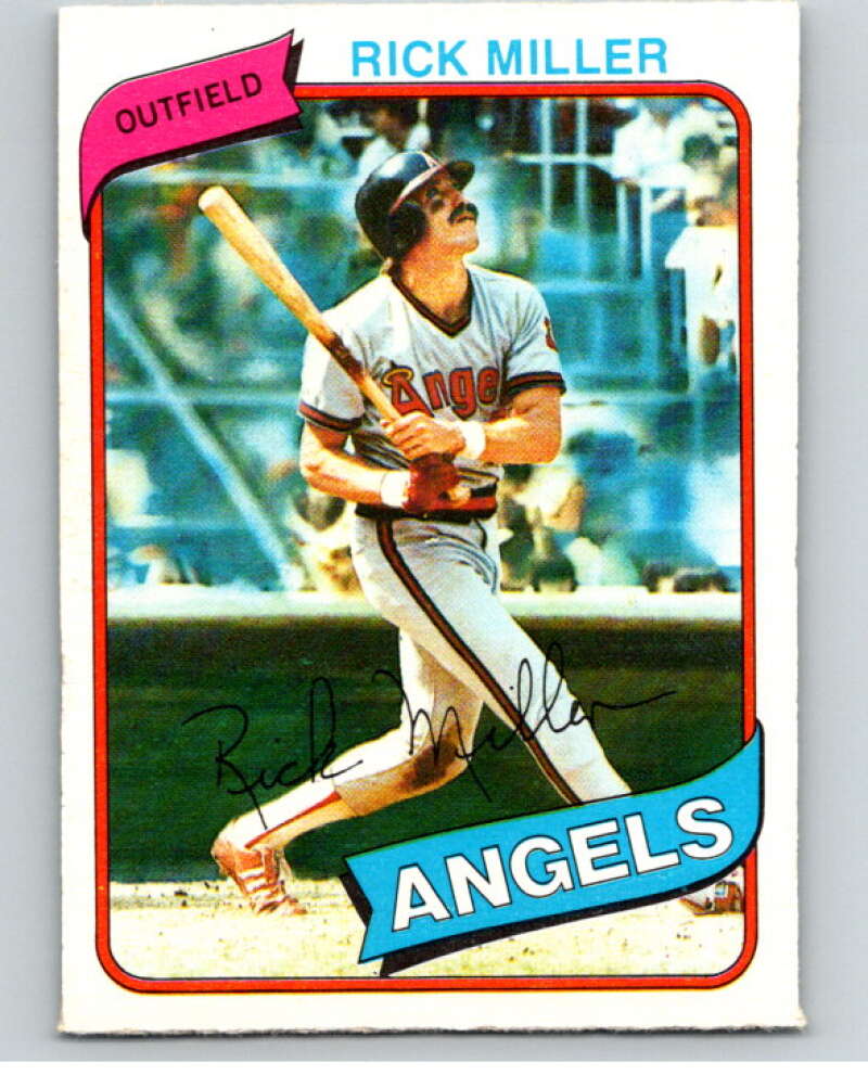 1980 O-Pee-Chee #27 Rick Miller California Angels V78892 Image 1