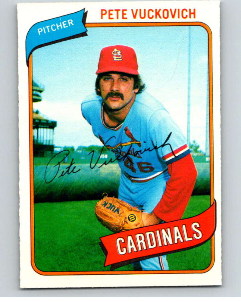 1980 O-Pee-Chee #31 Pete Vuckovich St. Louis Cardinals V78904 Image 1