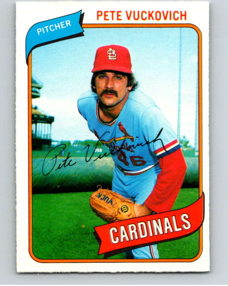 1980 O-Pee-Chee #31 Pete Vuckovich St. Louis Cardinals V78905 Image 1
