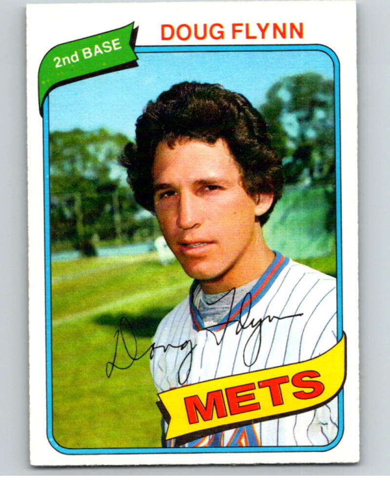 1980 O-Pee-Chee #32 Doug Flynn New York Mets V78908 Image 1