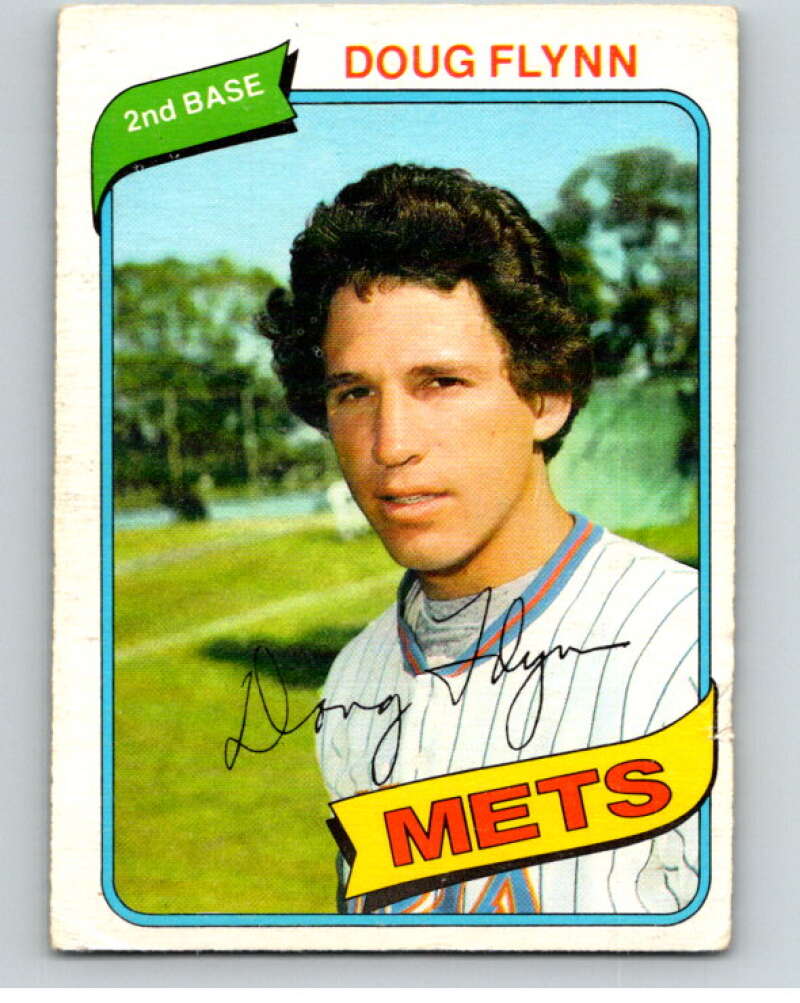1980 O-Pee-Chee #32 Doug Flynn New York Mets V78909 Image 1
