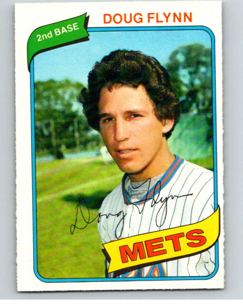 1980 O-Pee-Chee #32 Doug Flynn New York Mets V78910 Image 1