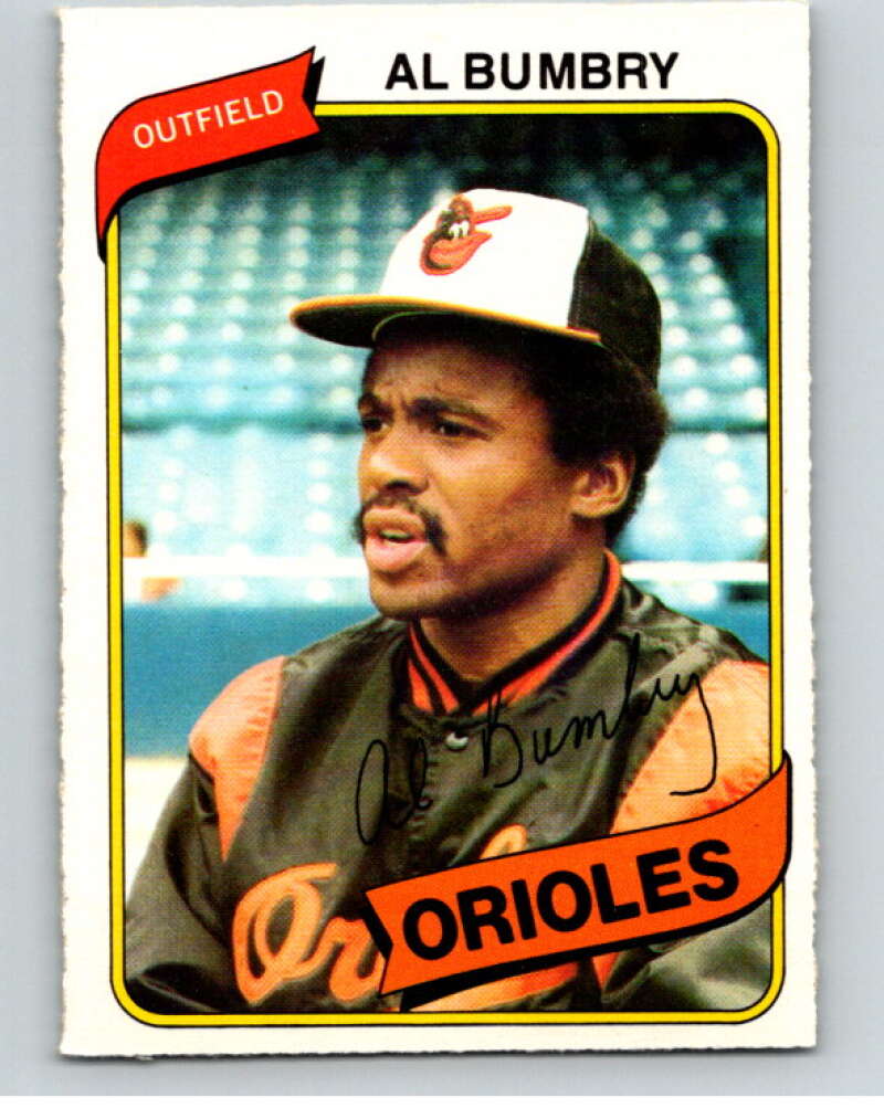 1980 O-Pee-Chee #36 Al Bumbry Baltimore Orioles V78920 Image 1