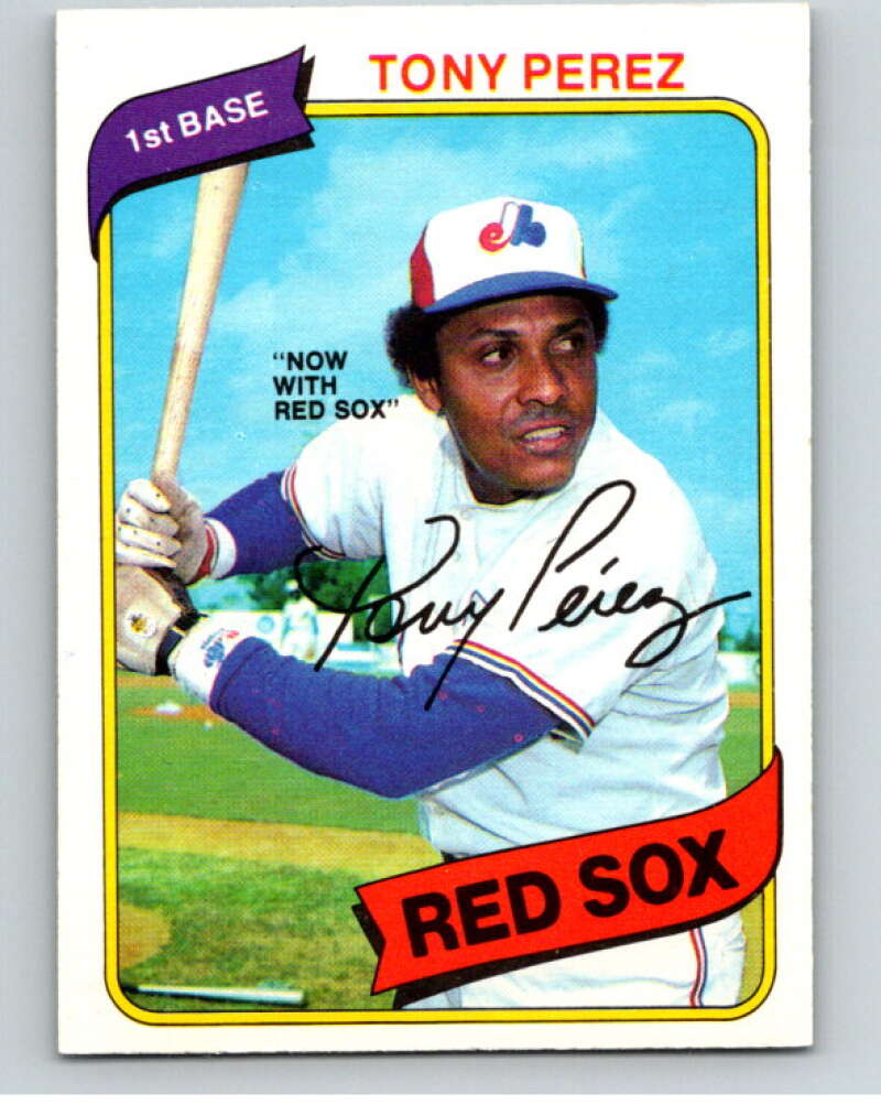 1980 O-Pee-Chee #69 Tony Perez Boston Red Sox/Expos V79015 Image 1