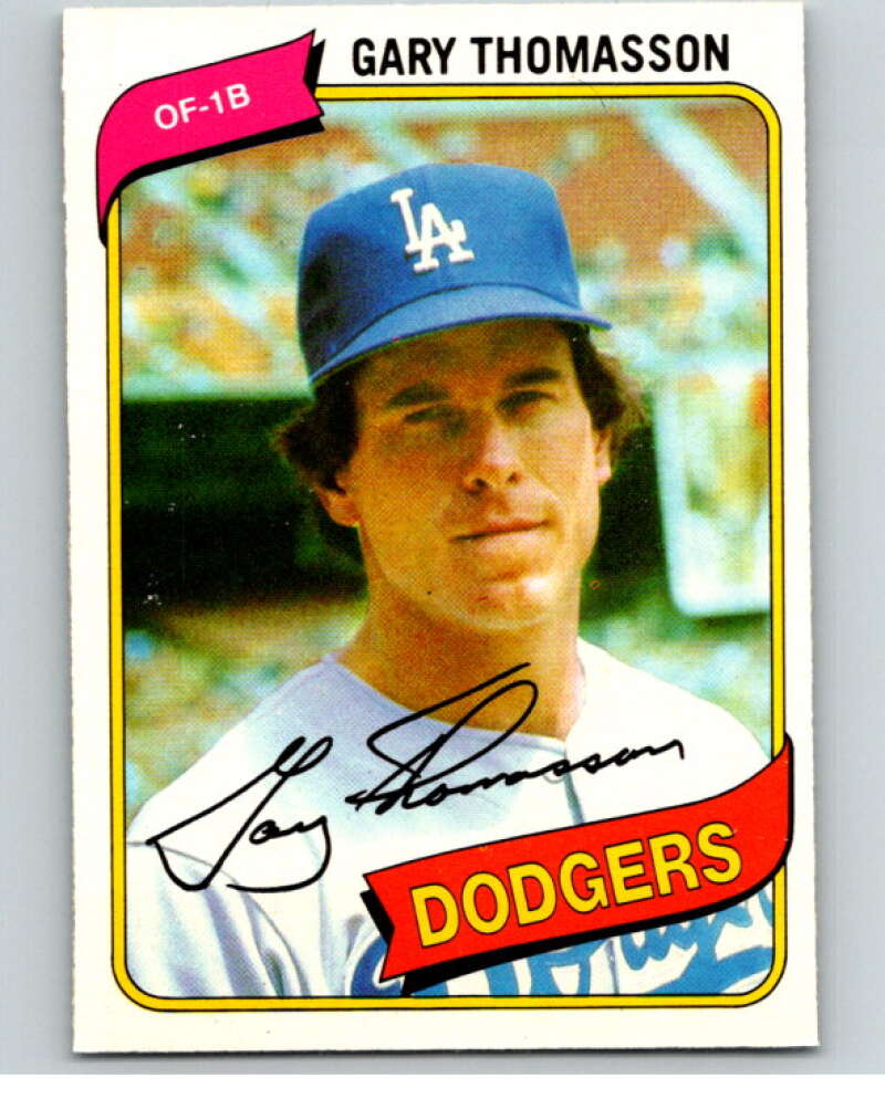1980 O-Pee-Chee #70 Gary Thomasson Los Angeles Dodgers V79021 Image 1