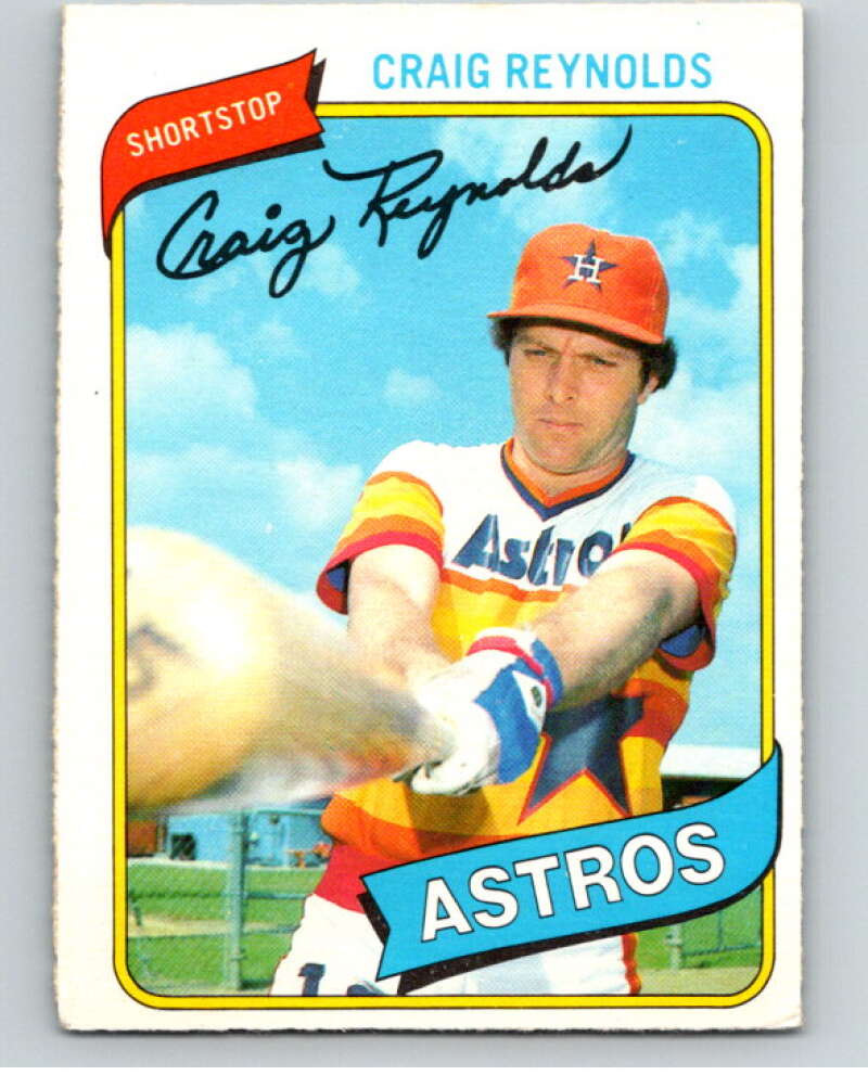 1980 O-Pee-Chee #71 Craig Reynolds Houston Astros V79025 Image 1