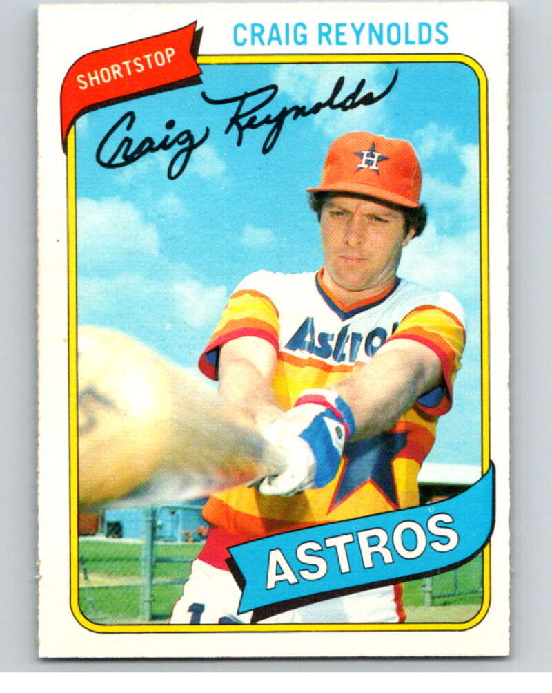 1980 O-Pee-Chee #71 Craig Reynolds Houston Astros V79027 Image 1