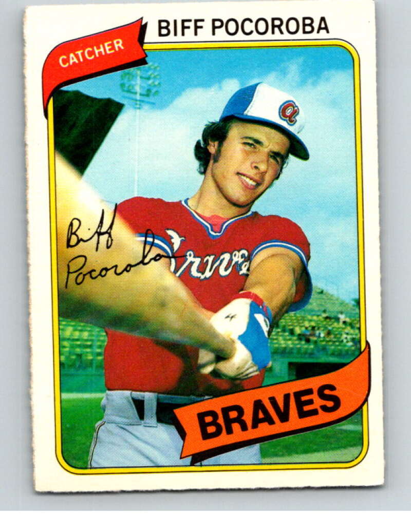 1980 O-Pee-Chee #73 Biff Pocoroba Atlanta Braves V79035 Image 1