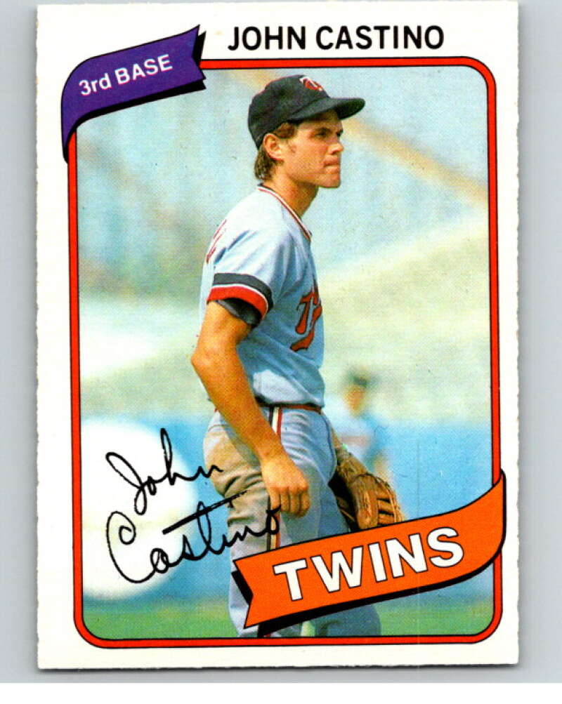 1980 O-Pee-Chee #76 John Castino Minnesota Twins V79045 Image 1