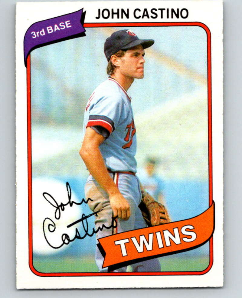 1980 O-Pee-Chee #76 John Castino Minnesota Twins V79047 Image 1