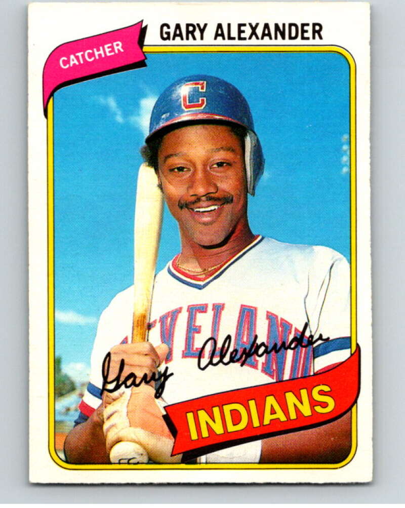 1980 O-Pee-Chee #78 Gary Alexander Cleveland Indians V79054 Image 1