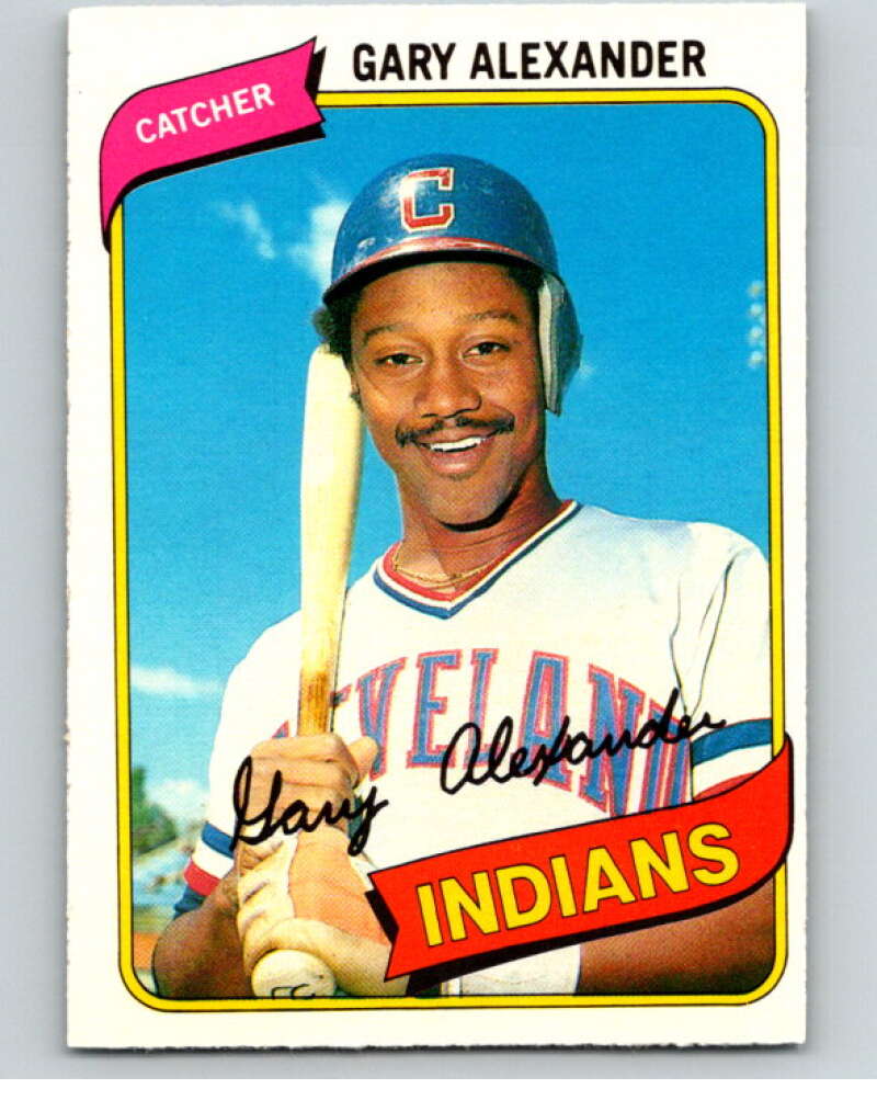 1980 O-Pee-Chee #78 Gary Alexander Cleveland Indians V79056 Image 1