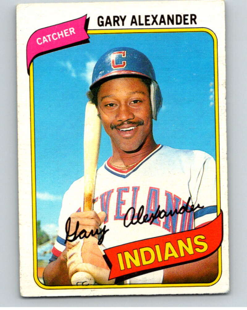 1980 O-Pee-Chee #78 Gary Alexander Cleveland Indians V79058 Image 1