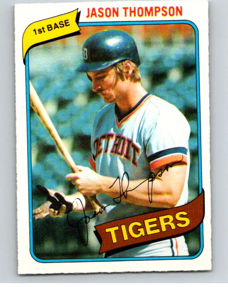 1980 O-Pee-Chee #83 Jason Thompson Detroit Tigers V79073 Image 1
