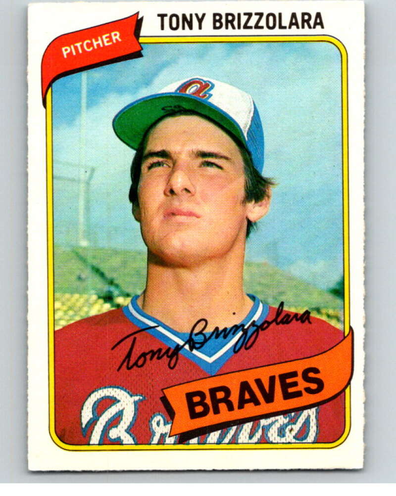 1980 O-Pee-Chee #86 Tony Brizzolara Atlanta Braves V79081 Image 1