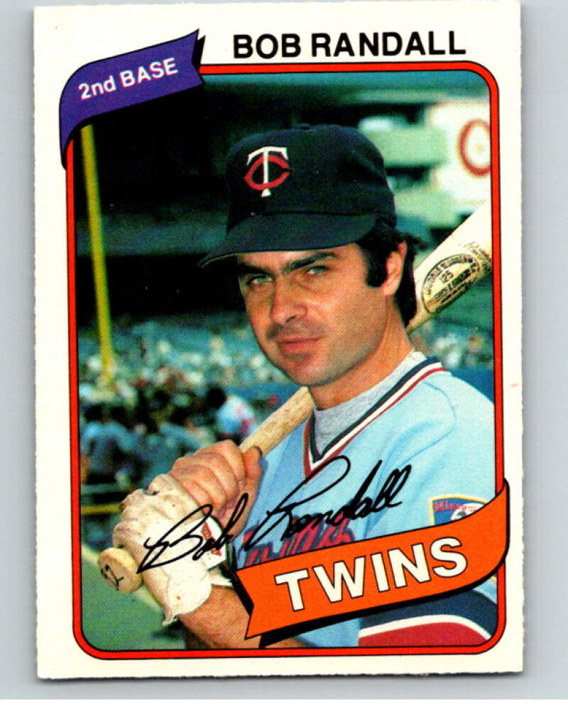 1980 O-Pee-Chee #90 Bob Randall Minnesota Twins V79094 Image 1
