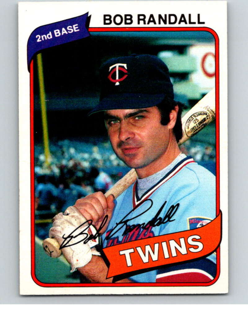 1980 O-Pee-Chee #90 Bob Randall Minnesota Twins V79096 Image 1