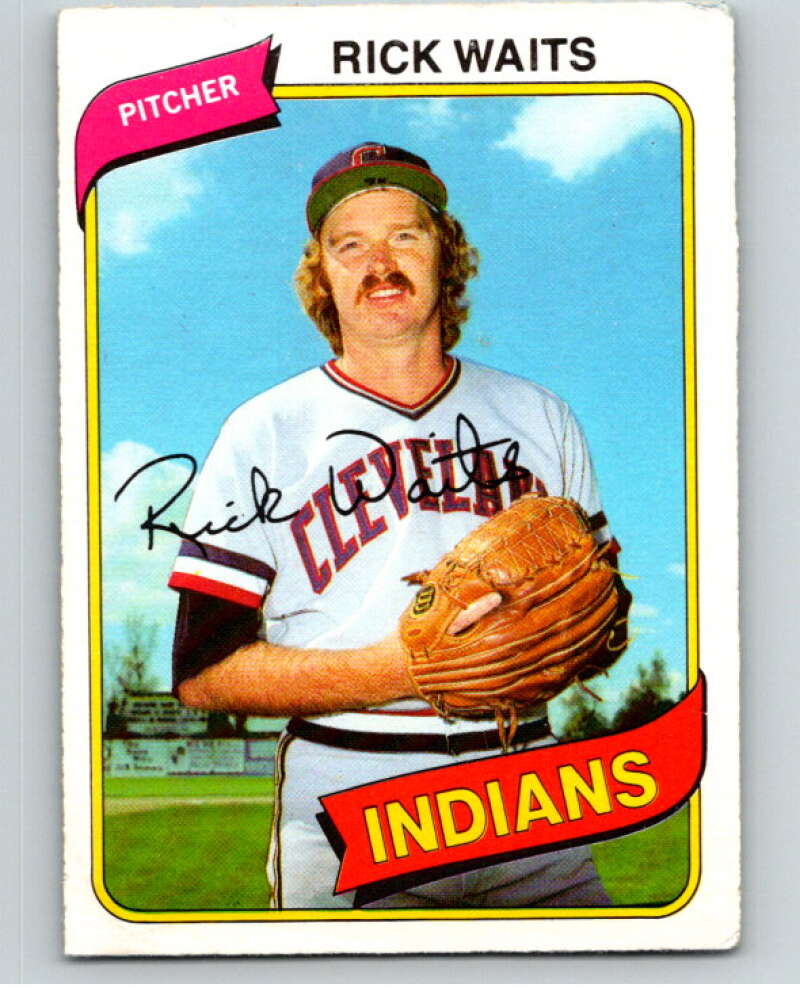 1980 O-Pee-Chee #94 Rick Waits Cleveland Indians V79109 Image 1