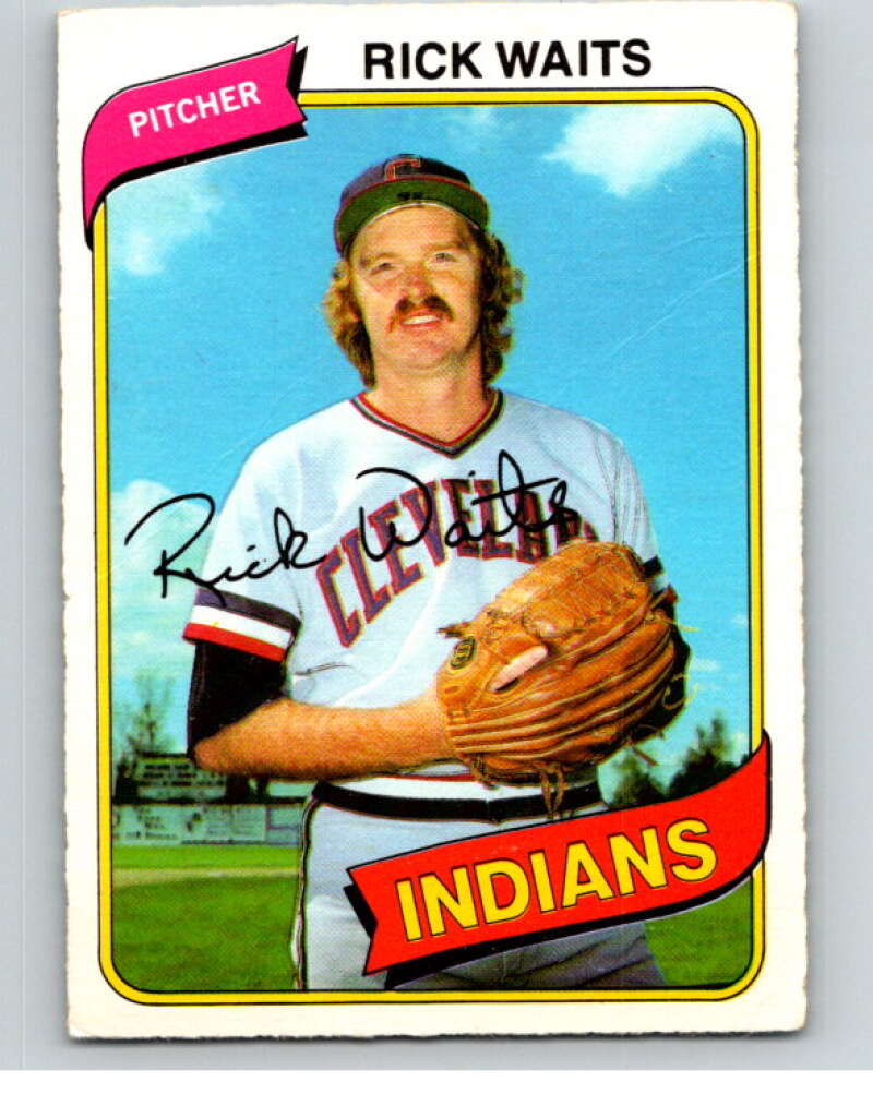 1980 O-Pee-Chee #94 Rick Waits Cleveland Indians V79110 Image 1