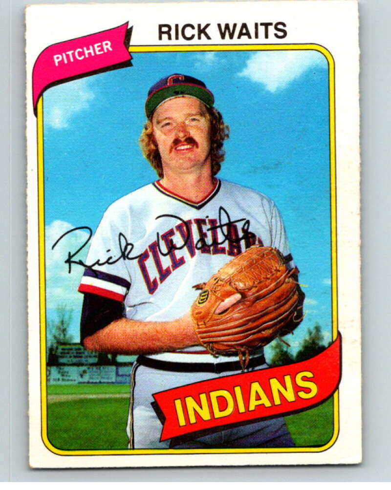 1980 O-Pee-Chee #94 Rick Waits Cleveland Indians V79111 Image 1