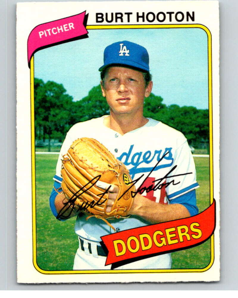 1980 O-Pee-Chee #96 Burt Hooton Los Angeles Dodgers V79121 Image 1