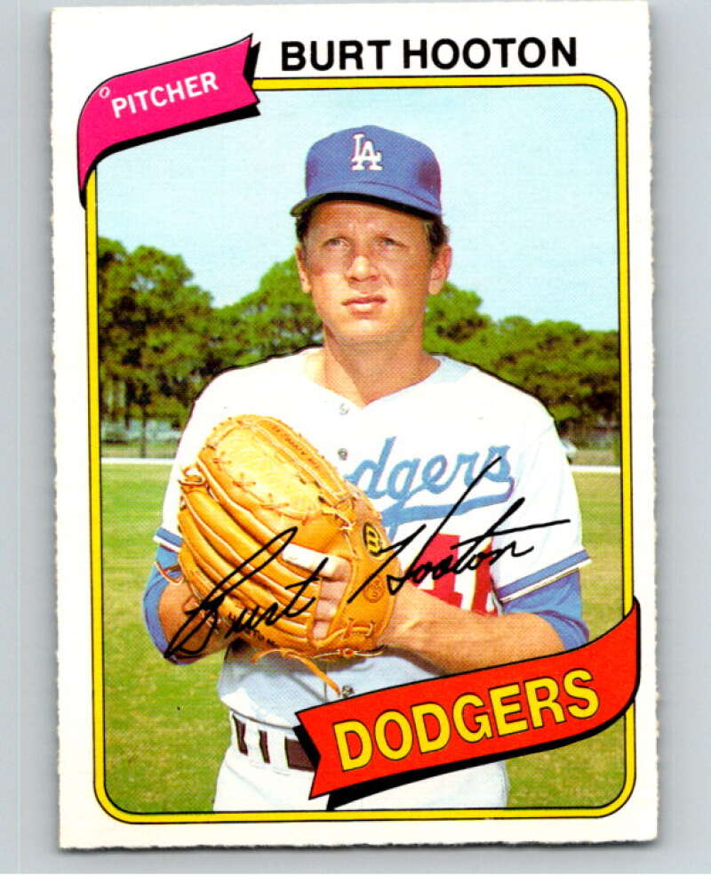 1980 O-Pee-Chee #96 Burt Hooton Los Angeles Dodgers V79123 Image 1