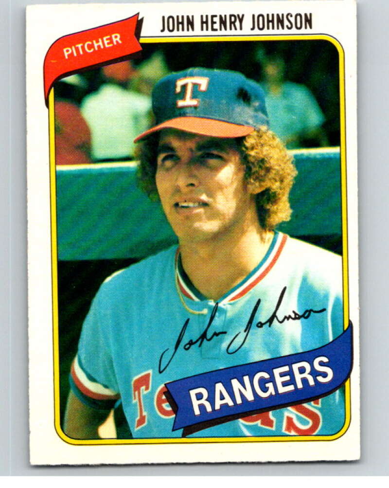 1980 O-Pee-Chee #97 John Henry Johnson Texas Rangers V79126 Image 1