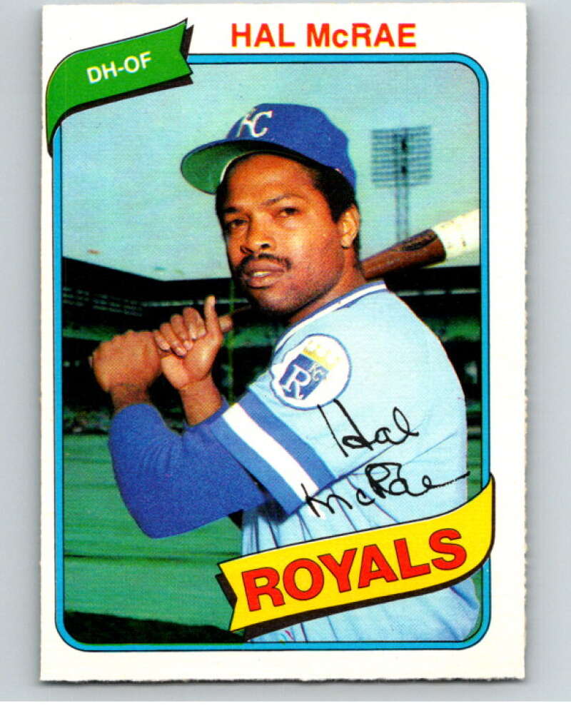 1980 O-Pee-Chee #104 Hal McRae Kansas City Royals V79141 Image 1