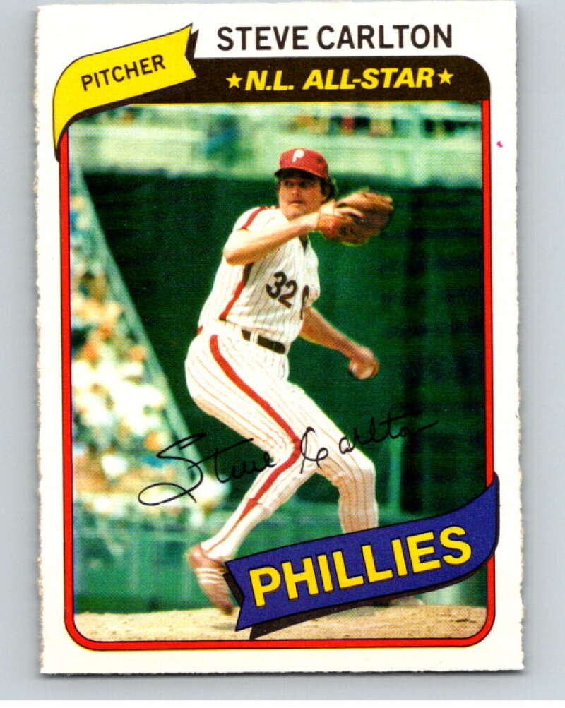 1980 O-Pee-Chee #113 Steve Carlton Philadelphia Phillies V79160 Image 1