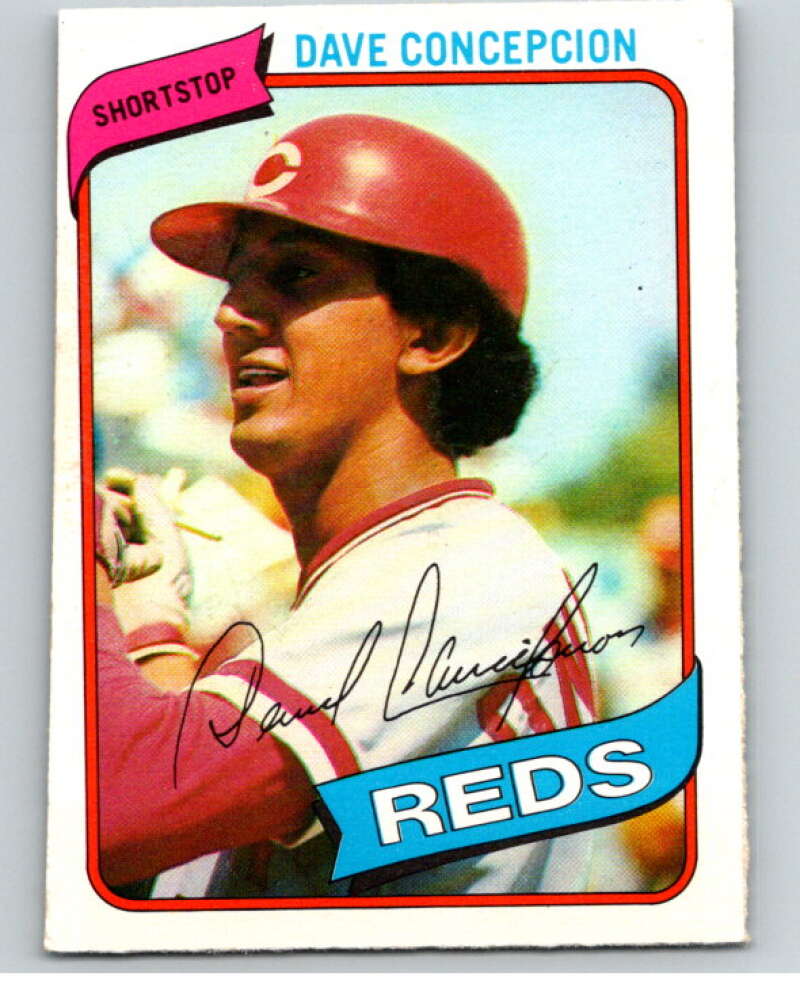 1980 O-Pee-Chee #117 Dave Concepcion Cincinnati Reds V79169 Image 1